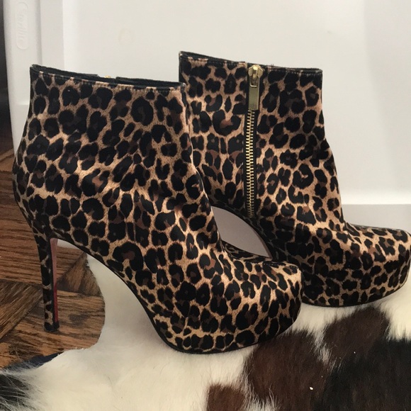 Leopard print tall bootie - Picture 3 of 5